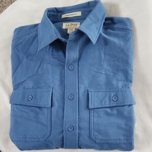 L.L. Bean Classic Blue Shirt